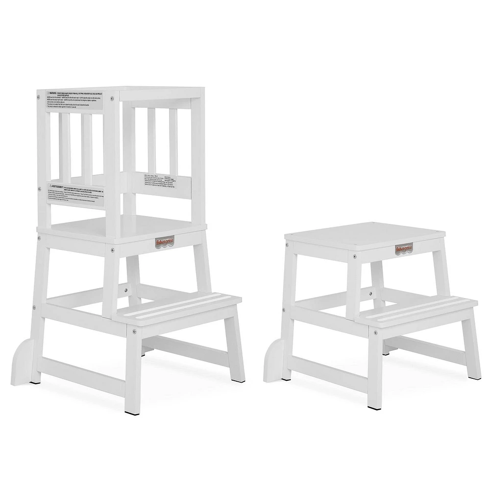 Fisher Price 2-en-1 Tour et tabouret Funtastic Polyvalente