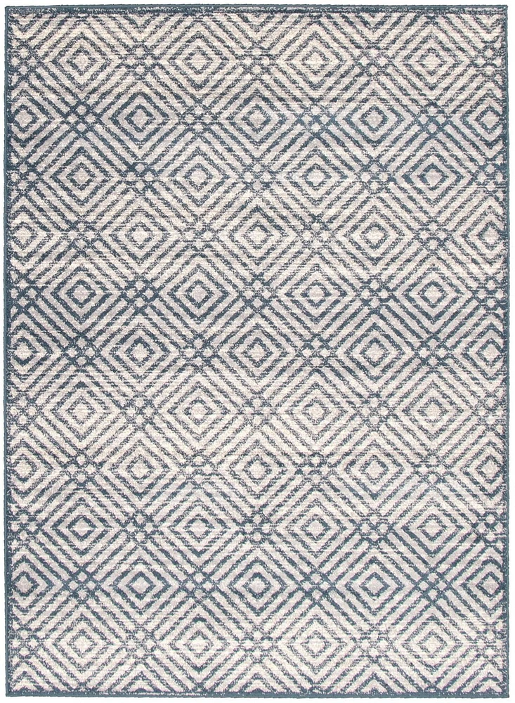 ECARPET Area Rug for Living Room, Geometric Indoor Carpet Ember Collection