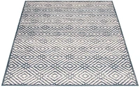 ECARPET Area Rug for Living Room, Geometric Indoor Carpet Ember Collection