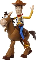 Disney and Pixar's Toy Story 4 Woody and Bullseye 2-Character Pack, Movie-inspired Relative-Scale for Storytelling Play