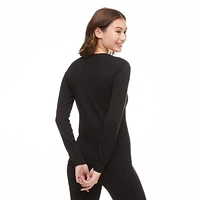 Athletic Works Women's Long Sleeve Thermal Top