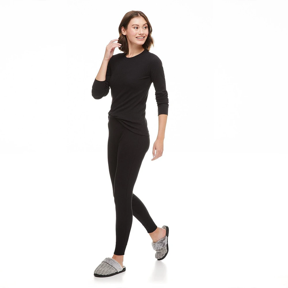 Athletic Works Women's Long Sleeve Thermal Top