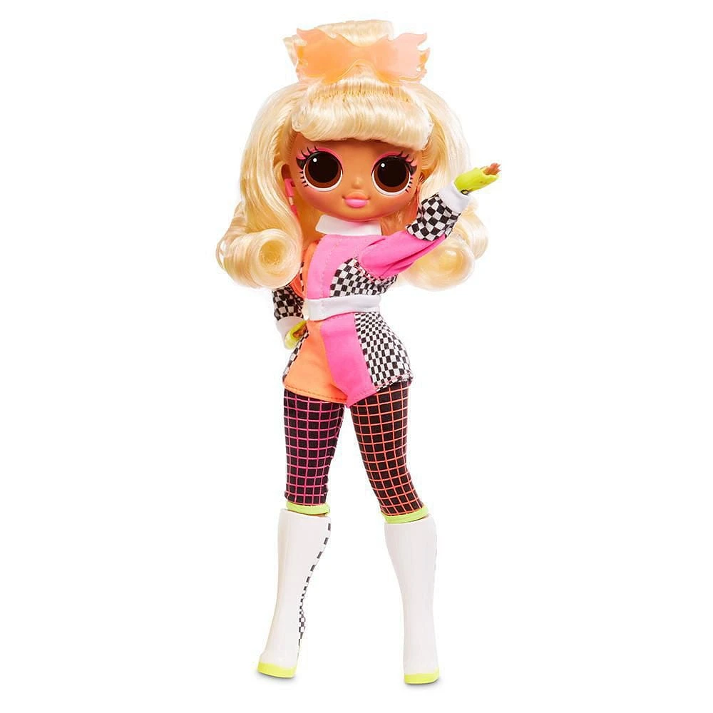 L.O.L. Surprise! O.M.G. Lights Speedster Fashion Doll with 15 Surprises