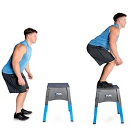 Fuel Performance Adjustable Height Plyometrics Box