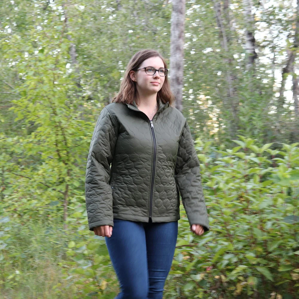 Manteau Matelassé Pour Femmes