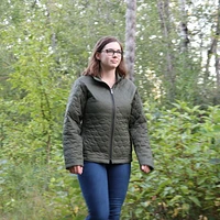 Manteau Matelassé Pour Femmes