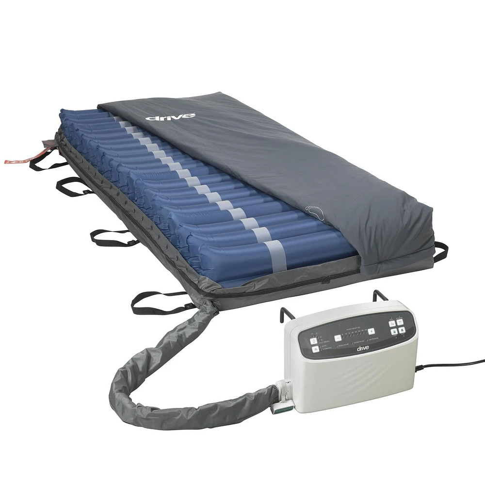 Système de rechange de matelas Med Aire Plus avec perte d’air faible et alarme de Drive Medical