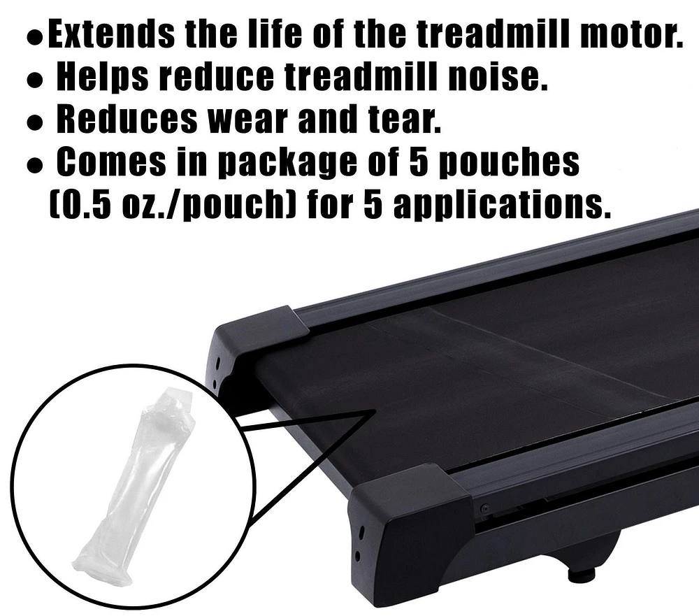 Dyaco Treadmill 100% Silicone Based Lubricant, Easy to Use, Exercise Care Accessories - 161001020