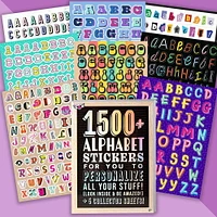 1500+ Alphabet Sticker Book & Collector Sheets