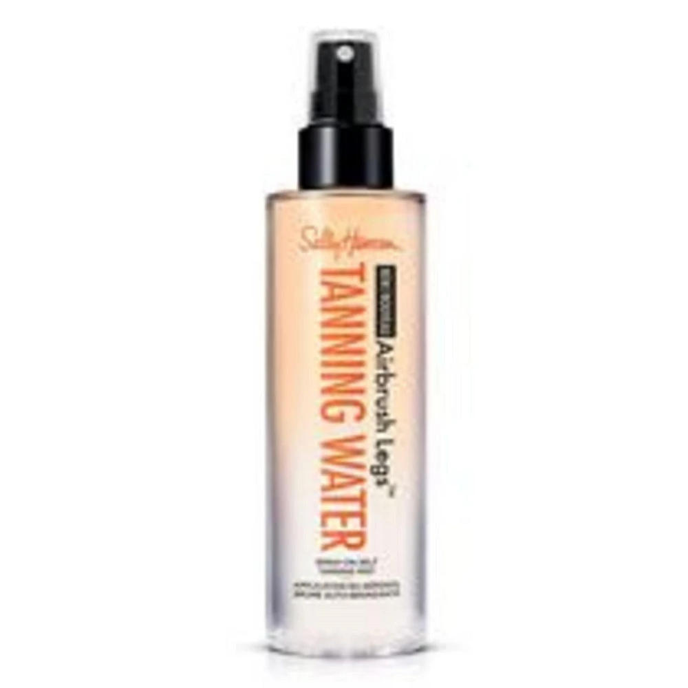 Sally Hansen Eau bronzante Airbrush Legs®, résistante à l'eau & au transfert, recouvre taches, veines & cicatrices, brume autobronzante sans trace Brume auto-bronzante en spray