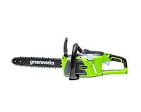 Greenworks 40V 14-inch Cordless Chainsaw, Battery and Charger Not Included