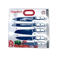 Starfrit Knife Set with Protective Covers