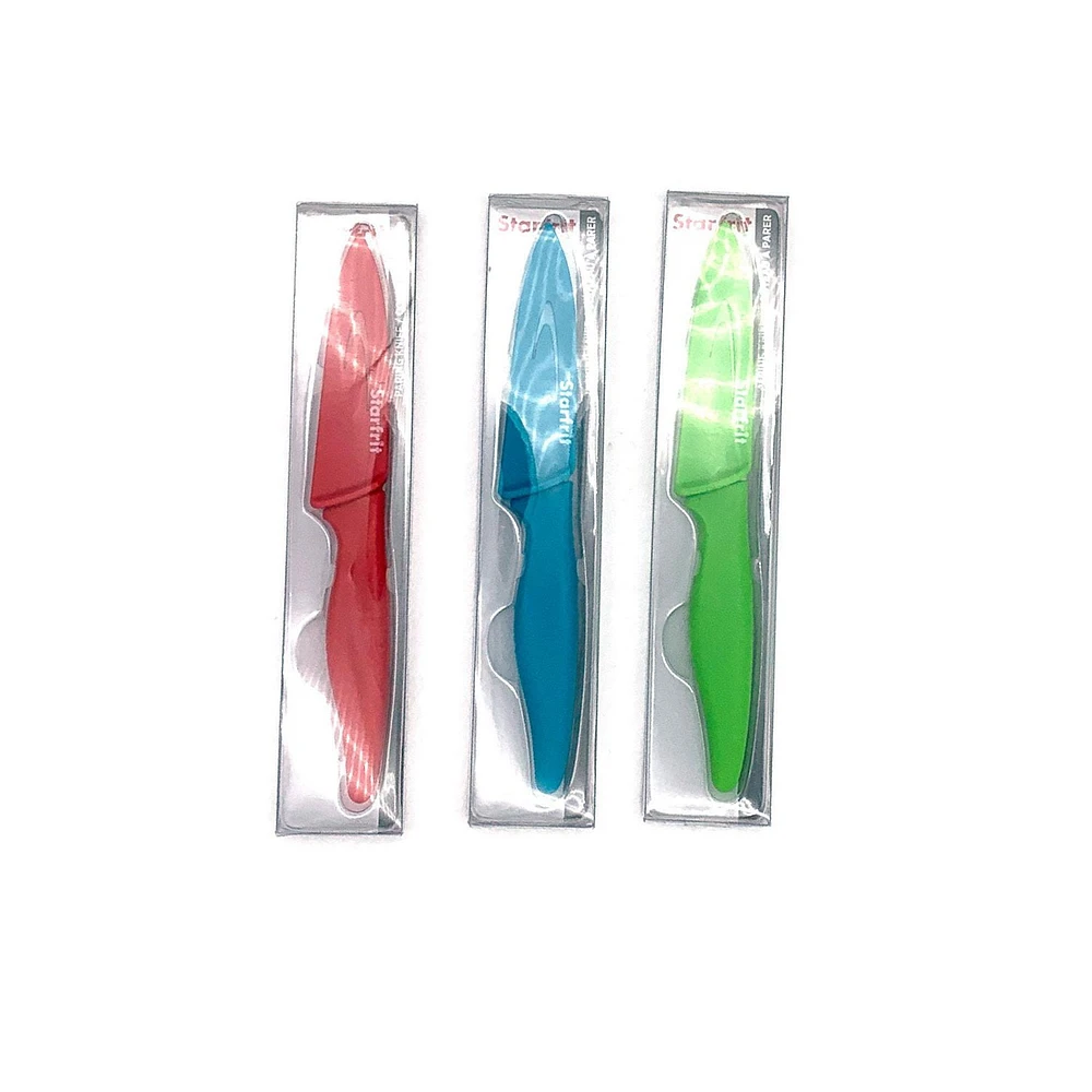 Starfrit Paring Knife, Blue, Red or Green