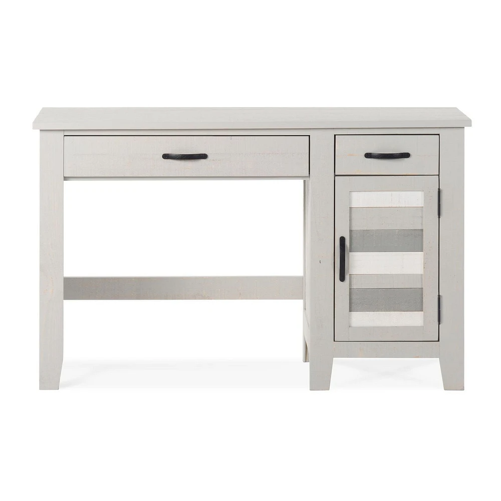 Forever Eclectic Long Beach Desk, Seascape Gray