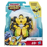 Playskool Heroes Transformers Rescue Bots Academy Bumblebee Converting Toy Robot, 4.5-Inch Action Figure, Toys for Kids Ages 3 and Up