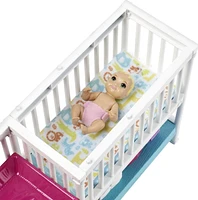 Barbie Skipper Babysitters Inc. Nap ‘n' Nurture Nursery Dolls and Playset