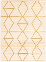 ECARPET Living Room Bedroom Carpet, Geometric Indoor Area Rug Ana Collection