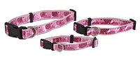 Aspen Pet Fashion Dog Collar - Flower Burst Pink