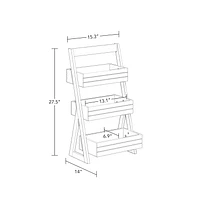 RiverRidge® Home 3-Shelf Storage Caddy - White