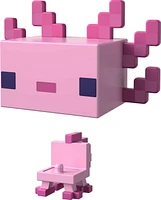 Minecraft Mob Head Minis Pink Axolotls Figure