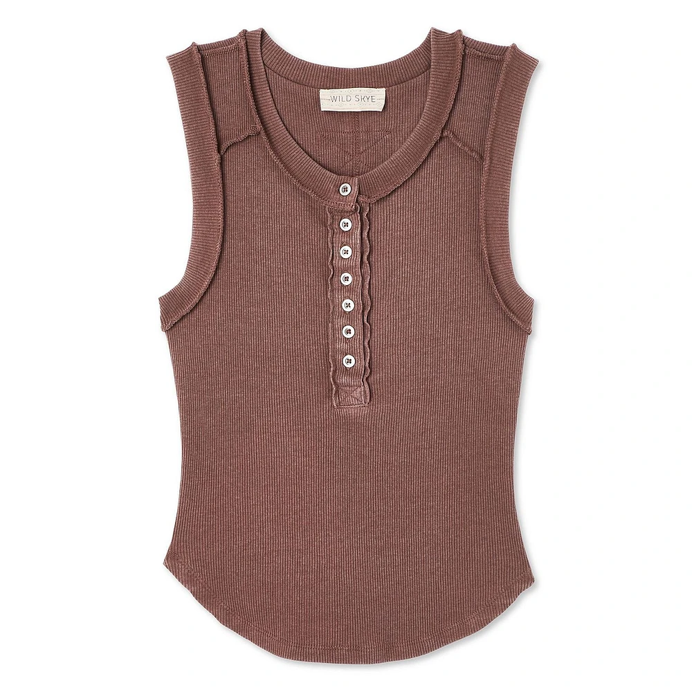Débardeur à encolure ras du cou Wild Skye pour femmes Tailles TP–TG