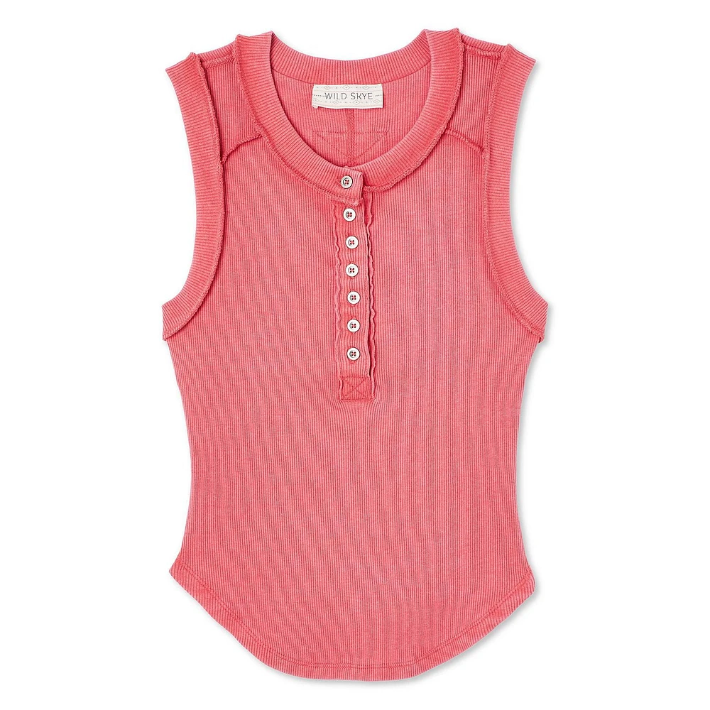 Débardeur à encolure ras du cou Wild Skye pour femmes Tailles TP–TG