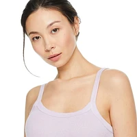 No Boundaries Women's Rib Cami Pajama 2-Piece Set, Sizes XS-XXL