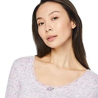 No Boundaries Women's Pajama 2-Piece Set, Sizes XS-XXL