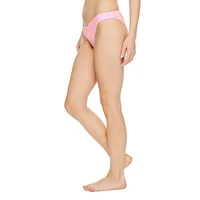 Bas de bikini avec ceinture montée en V No Boundaries pour femmes
