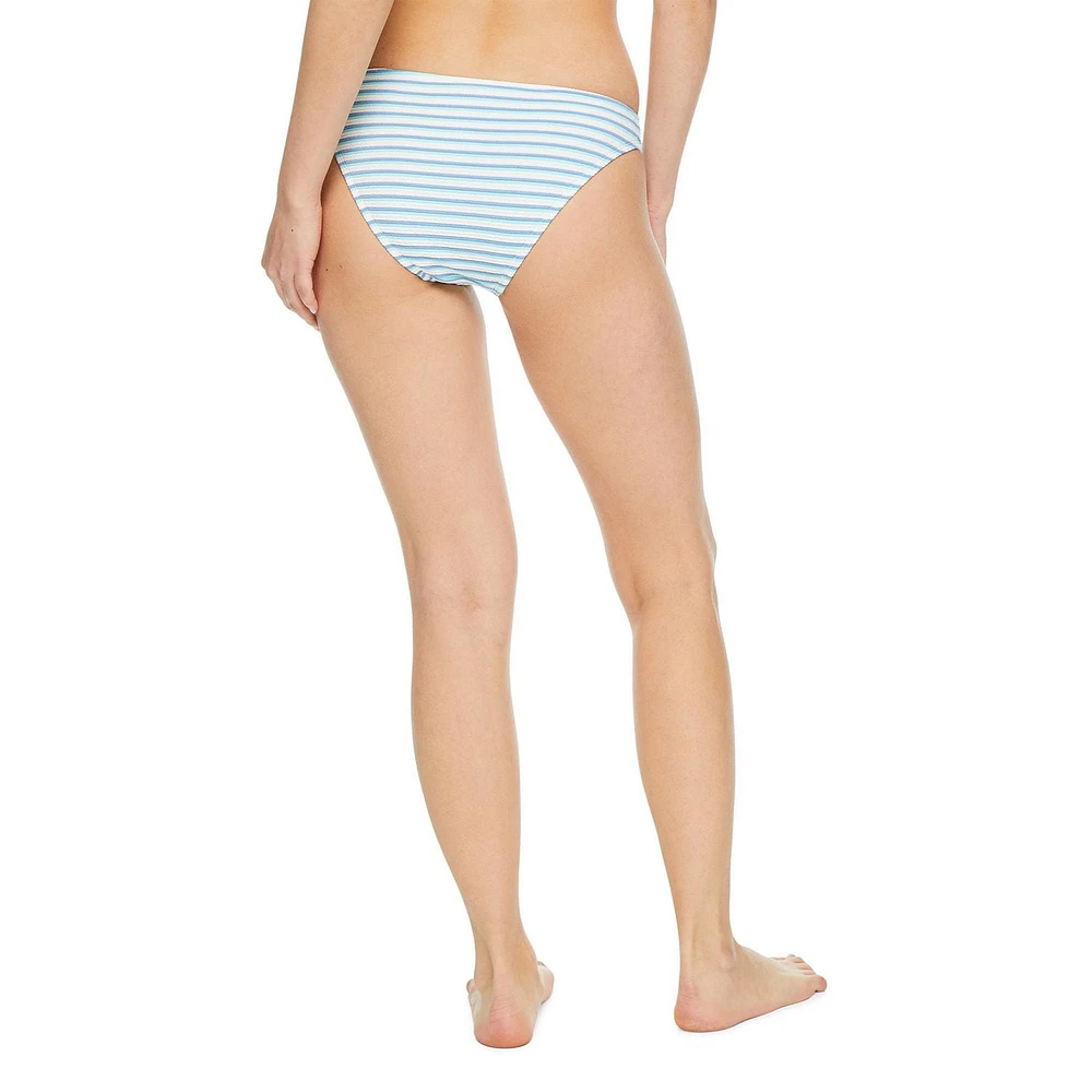 Bas de bikini avec ceinture montée en V No Boundaries pour femmes Tailles TP–TTG