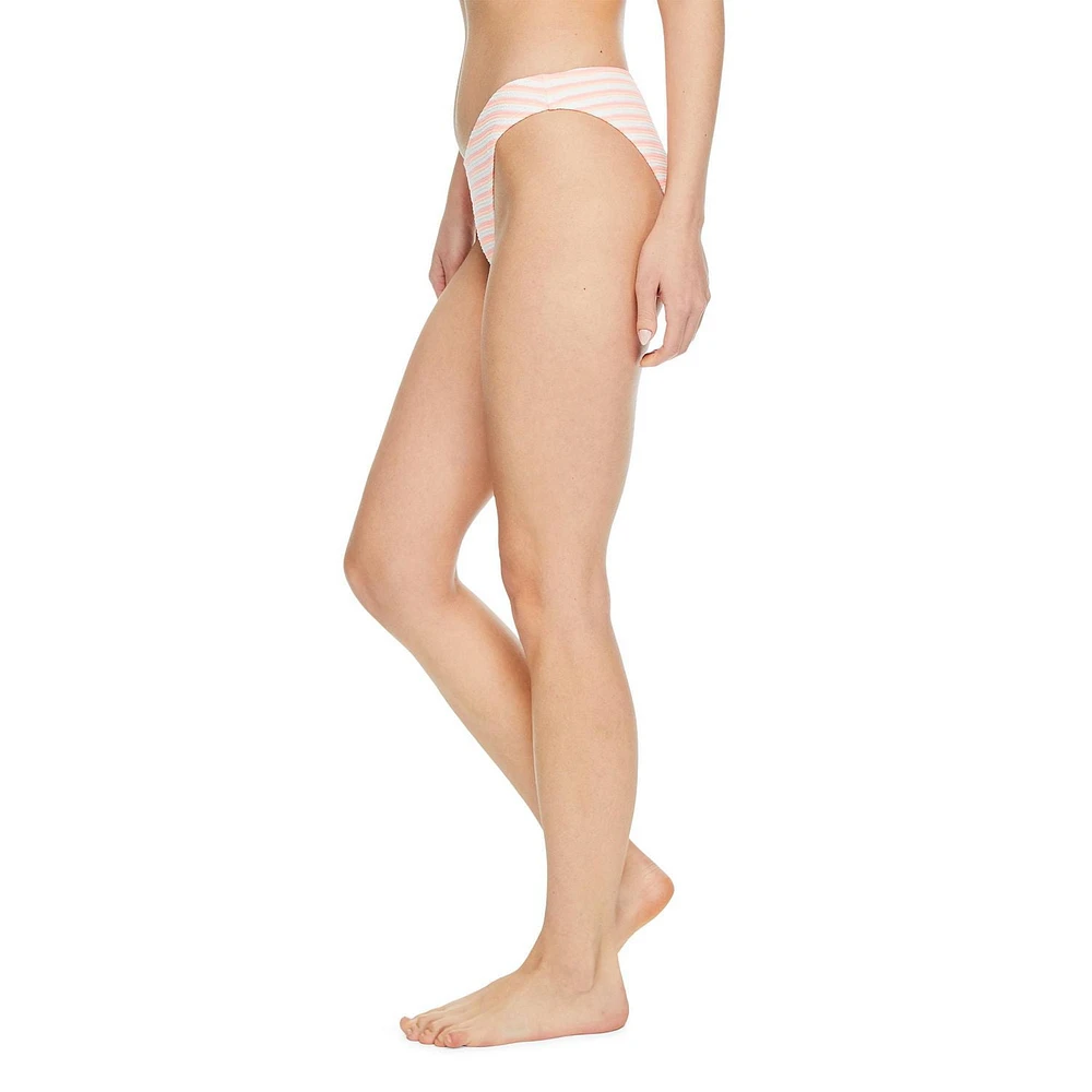 No Boundaries Women's V-Waistband Bikini Bottom, Sizes XS-XXL