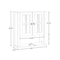 RiverRidge® Home Danbury Two-Door Wall Cabinet - White