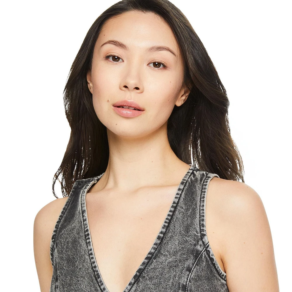 Veste en denim No Boundaries pour femmes Tailles TP–TTG
