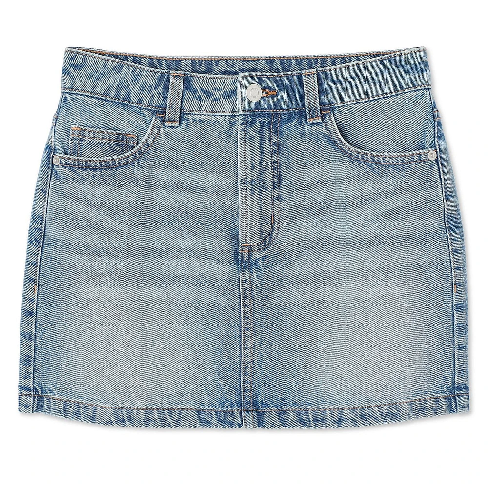 Jupe en denim No Boundaries pour femmes Tailles TP–TTG