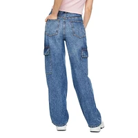 Pantalon cargo ample No Boundaries pour femmes Tailles 1-15