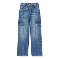 Pantalon cargo ample No Boundaries pour femmes Tailles 1-15