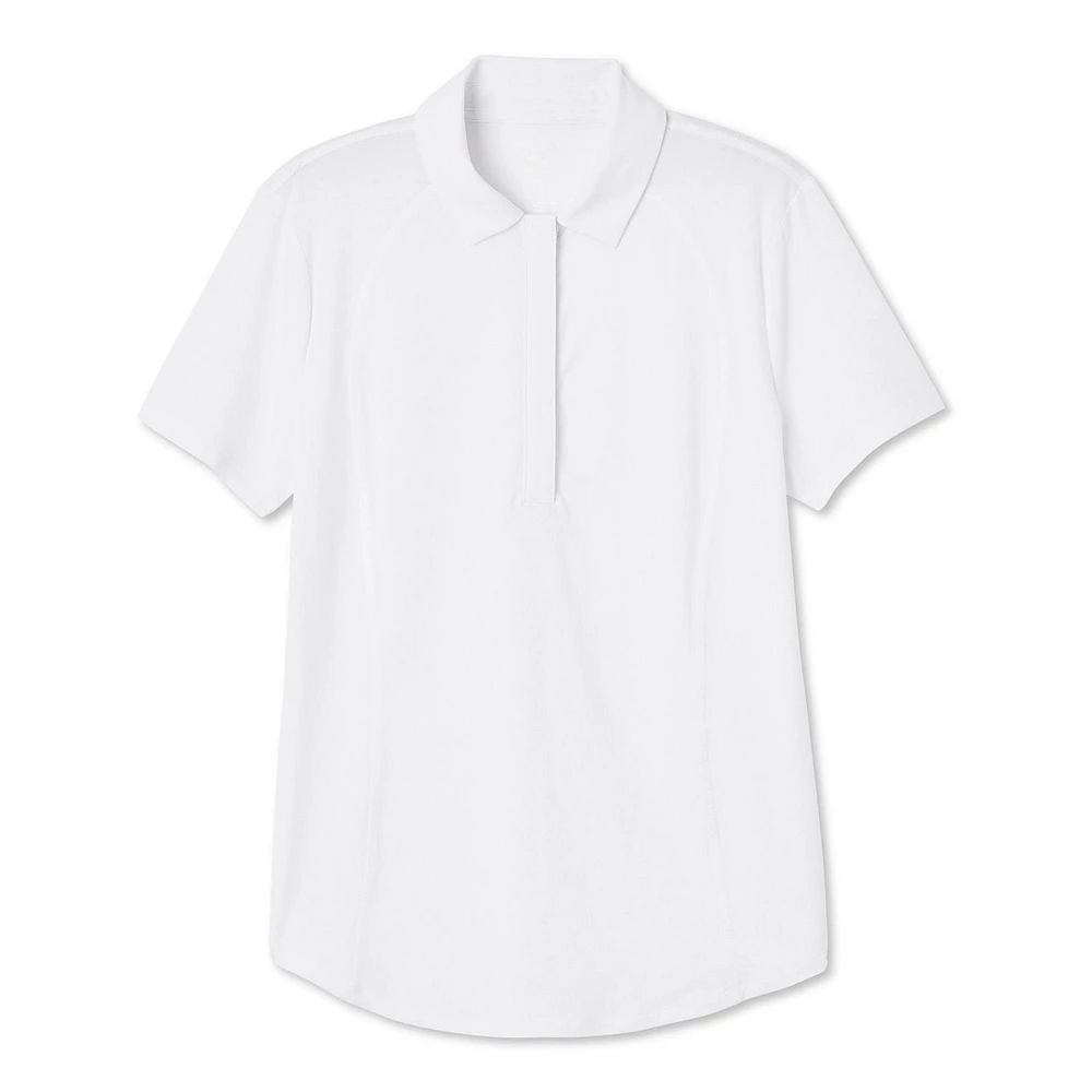 Athletic Works Women's Sports Polo, Sizes XS-XXL