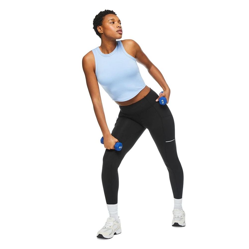 Athletic Works Women's Cropped Tank, Sizes XS-XXL