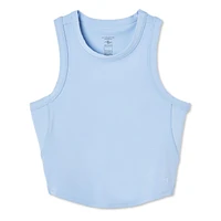 Athletic Works Women's Cropped Tank, Sizes XS-XXL