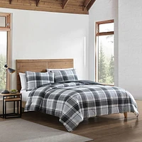 Eddie Bauer Plaid comforter and Sham Set, 3 piece set