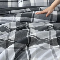 Eddie Bauer Plaid comforter and Sham Set, 3 piece set