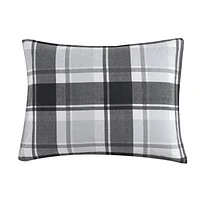 Eddie Bauer Plaid comforter and Sham Set, 3 piece set