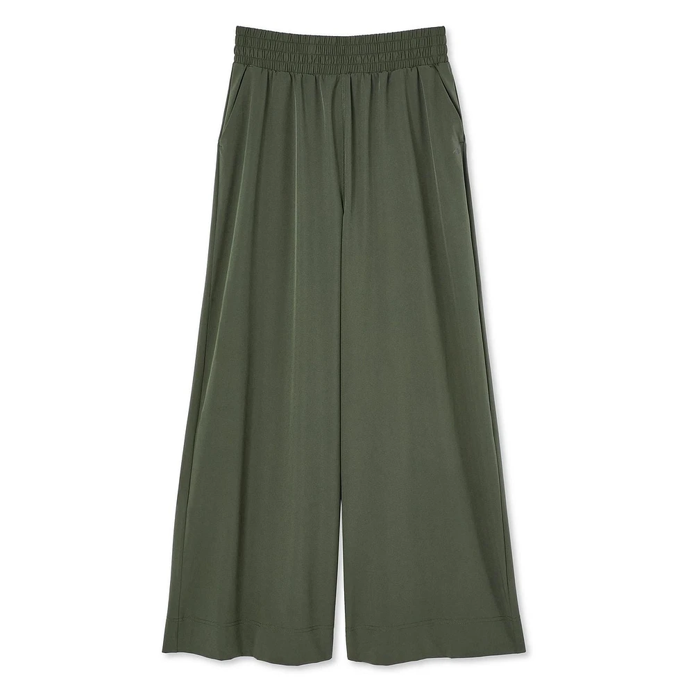 Athletic Works Women's Wide Leg Pant, Sizes XS-XXL