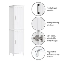 RiverRidge® Home Monroe Two-Door Tall Cabinet - White