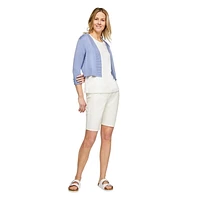 Veste courte en tricot Iyla pour femmes Tailles P-TTG