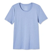Haut en tricot interlock Iyla pour femmes Tailles P-TTG