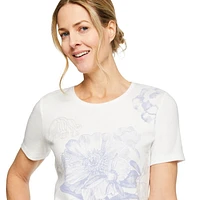 Haut en tricot interlock Iyla pour femmes Tailles P-TTG