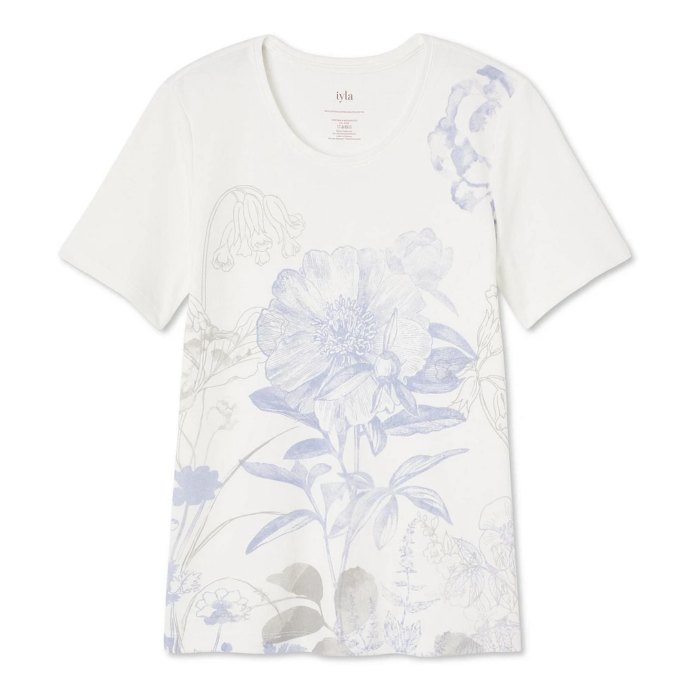 Haut en tricot interlock Iyla pour femmes Tailles P-TTG
