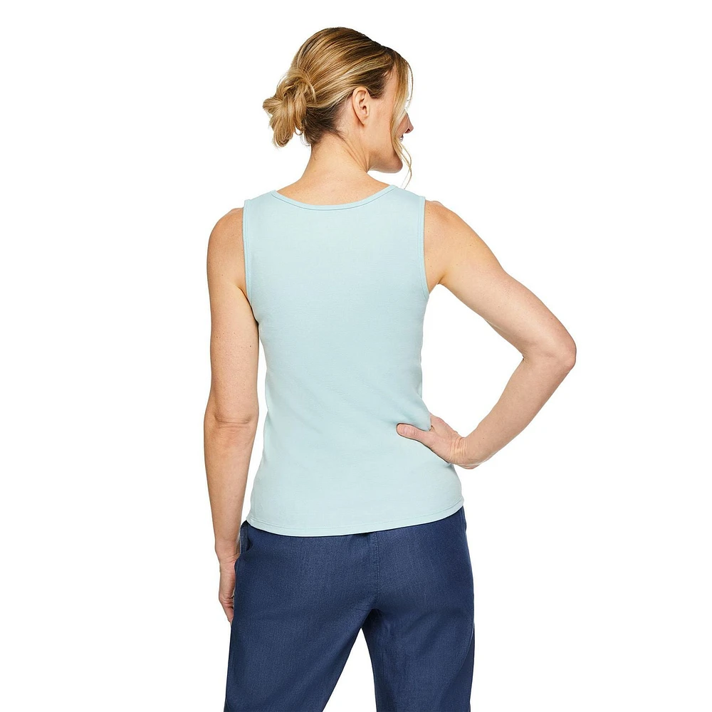 Débardeur en tricot interlock Iyla pour femmes Tailles P-TTG