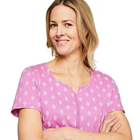 Pyjama 2 pièces en coton Iyla pour femmes Tailles TP–TTG